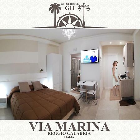 Guest House B&B Via Marina เรจโจ ดี คาลาเบีย ภายนอก รูปภาพ